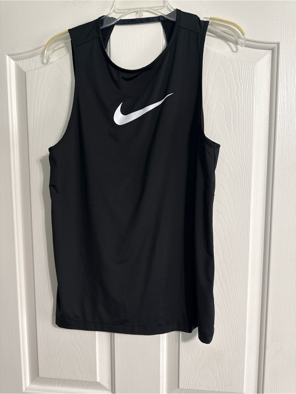 Nike Black Women's Swoosh Athletic Tank Top
